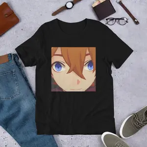 Childe Tartaglia Face Genshin Impact Meme / Funny Anime Meme Shirt / Anime Weeb Clothing / Gift For Anime Fan / Anime Shirt