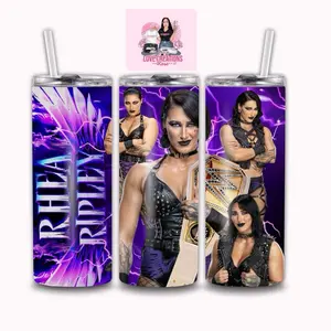 Mami Rhea Wrestler Tumbler Drinkware