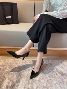 Women's Solid Color Pointed Toe Heels, Fashionable High Heel Shoes for Daily Wear, Elegant Heels for Women, Classy Stylish Footwear
