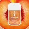 Touchland Velvet Peach Power Mist Hand Sanitizer, Fruity Floral, Hydrating, Sanitizing & Delicately Scented, 1 Fl Oz