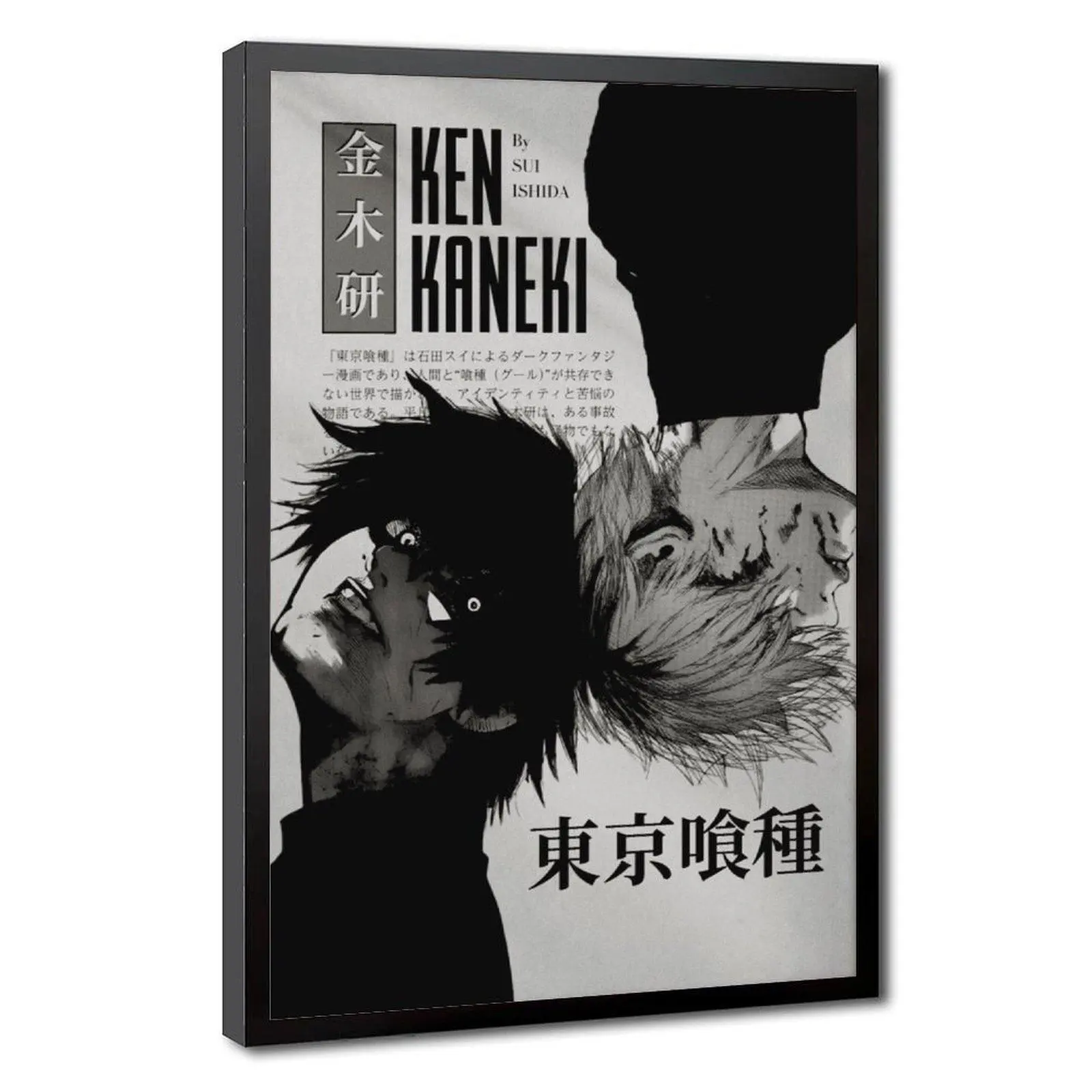 Tokyo Ghoul Anime Poster Anime Poster Ken Kaneki Anime Manga Poster Japanese Wall Decor Anime Wall Print Christmas Gift