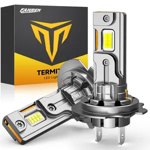 H7/H7LL Light Bulbs, 30000LM 800% Ultra-Brightness, Real 1:1 Halogen Mini Size, 10-Year Extended Lifespan, 6500K White Illumination for Automotive Drving Lights