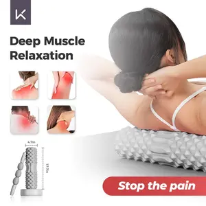 Foam Roller Set for Deep Tissue Muscle Massage, High Density Fitness Exercise Foam Roller, Massage Roller, Massage Ball, Resistance Band, for Whole Body