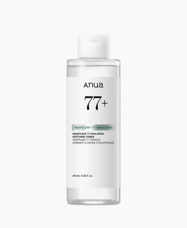 Anua Heartleaf 77% Soothing Toner – Calming & Hydrating Korean Facial Toner 250 mL