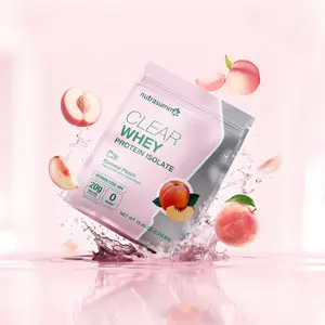 Nutrasumma Clear Whey Protein Isolate 1.2 lbs - Summer Peach Flavor