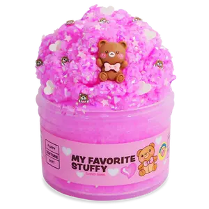 Peachybbies Wet Cloud Slime - Bubblegum Sugar, Sprinkle Mix, Stress-Relieving Classic Novelty Toy for Hobbies