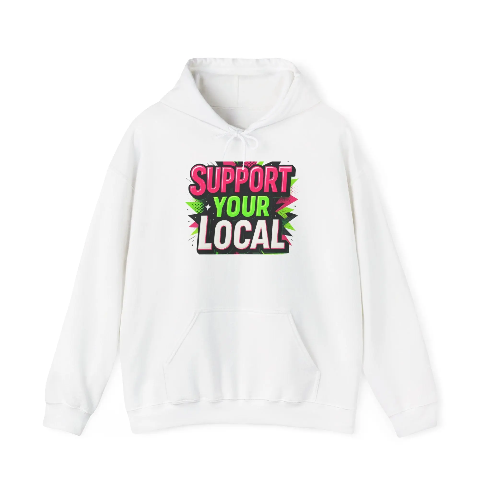 Support Your Local Bartender Hoodie - Unisex Heavy Blend Sweatshirt, Bar Apparel, Gift for Bartenders, Fun Party Hoodie, Local [...]