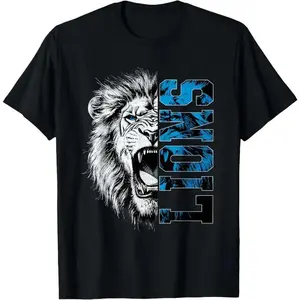 Funny graphic tees Graphic Lions Name Distressed Classic Lion Name Styles T-Shirt