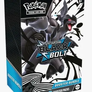 Pokémon Trading Card Game Black Bolt Booster Bundle Scarlet & Violet Series Collectible Cards for Ages 6+