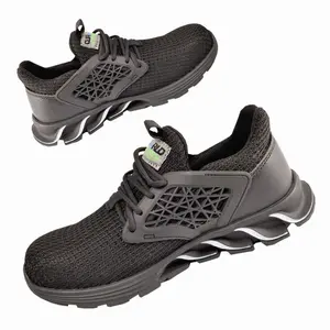 Steel Toe Shoes for Men and Women - Experience Unmatched Safety with comfortable steel toe shoes and lightweight  -  Design Premium Indestructible Multi-purpose Combinable WORLSAFETY 2404