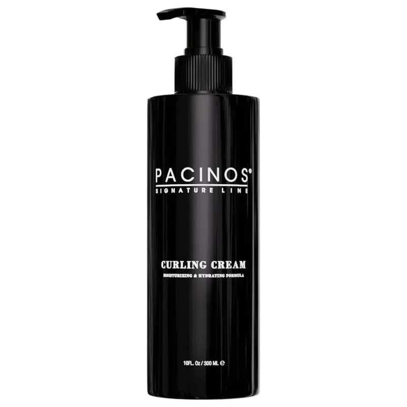 Pacinos Curling Cream - All Day Cream For Curly Hair with Gentle Formula Moisturizing Haircare Salon for Men Long Lasting Moisture
