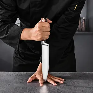 TUSKBLADE Precision Chef Knife with Artisanal Colorwood Handle