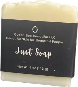 Natural Coconut, Shea, Olive Ingredient Soap - Gentle Daily Body Care Cleanser