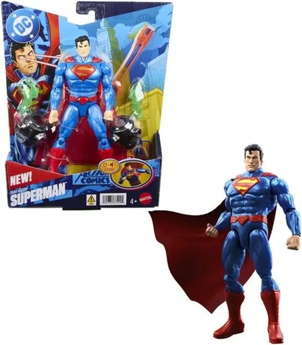 DC Premiere Heat Vision Superman Action figurine/statue with Lights & Sound  [COLLECTIBLES] figurine/statue, Collectible