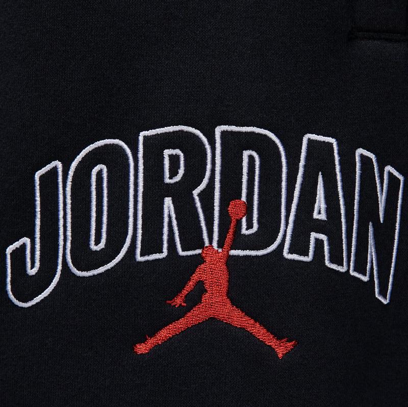 Nike Air Jordan Brooklyn Fleece Wordmark Logo Oversized Sweatpants Straight Men’s Athletic Sport Activewear