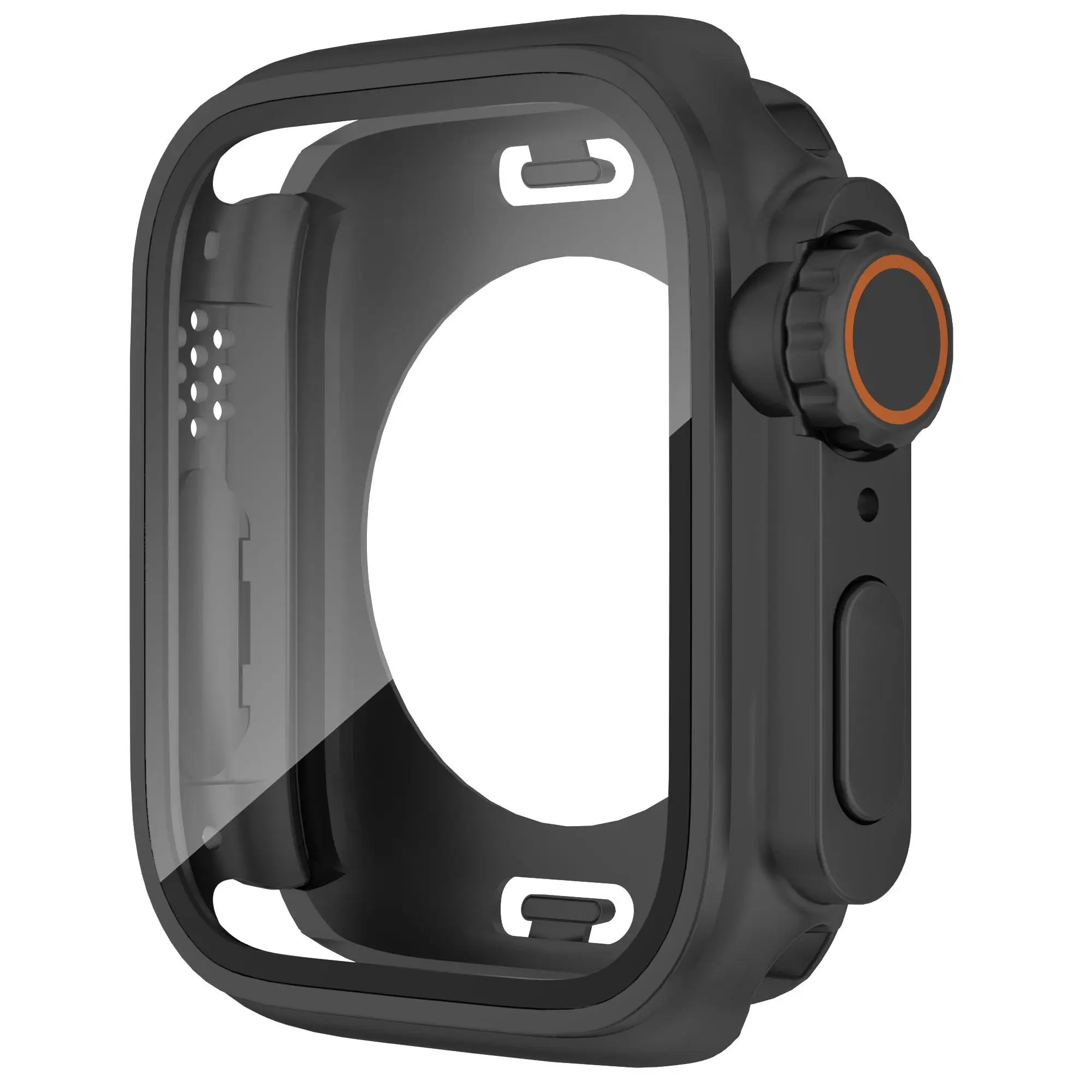 Waterproof & Dustproof Smart Watch Case, Full Coverage Smart Watch Protective Case, Smart Watch Protector Cover Compatible with iWatch 40mm 41mm 44mm