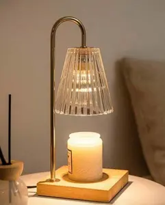 Candle Warmer Lamp with Timer Dimmable - Decorative Feature for Home Use