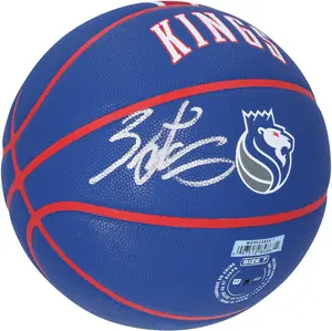 Zach LaVine Sacramento Kings Autographed Wilson 2024-25 City Edition Collector's Basketball - Fanatics Authentic Certified