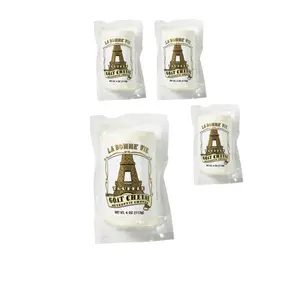 LA BONNE VIE Gourmet Refrigerated Truffle Goat's Milk Dairy Cheese (4-Pack, 4oz Individual Logs) - Earthy, Savory, Elegant Chèvre for Baking