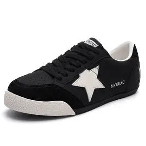 MVEUAC 2026 Trendy Women's Star Design Athletic Sneakers - Mid-Range, Minimalist, Low, Closed-Toe Casual Trainers with Rubber Wear-Resistant Sole for Daily Commute & Office Walking, Mid-Range Casual Trainers