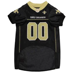 NEW ORLEANS SAINTS MESH JERSEY FOR DOGS AND CATS