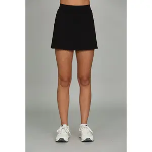 Black MotionCloud A-Line Skirt