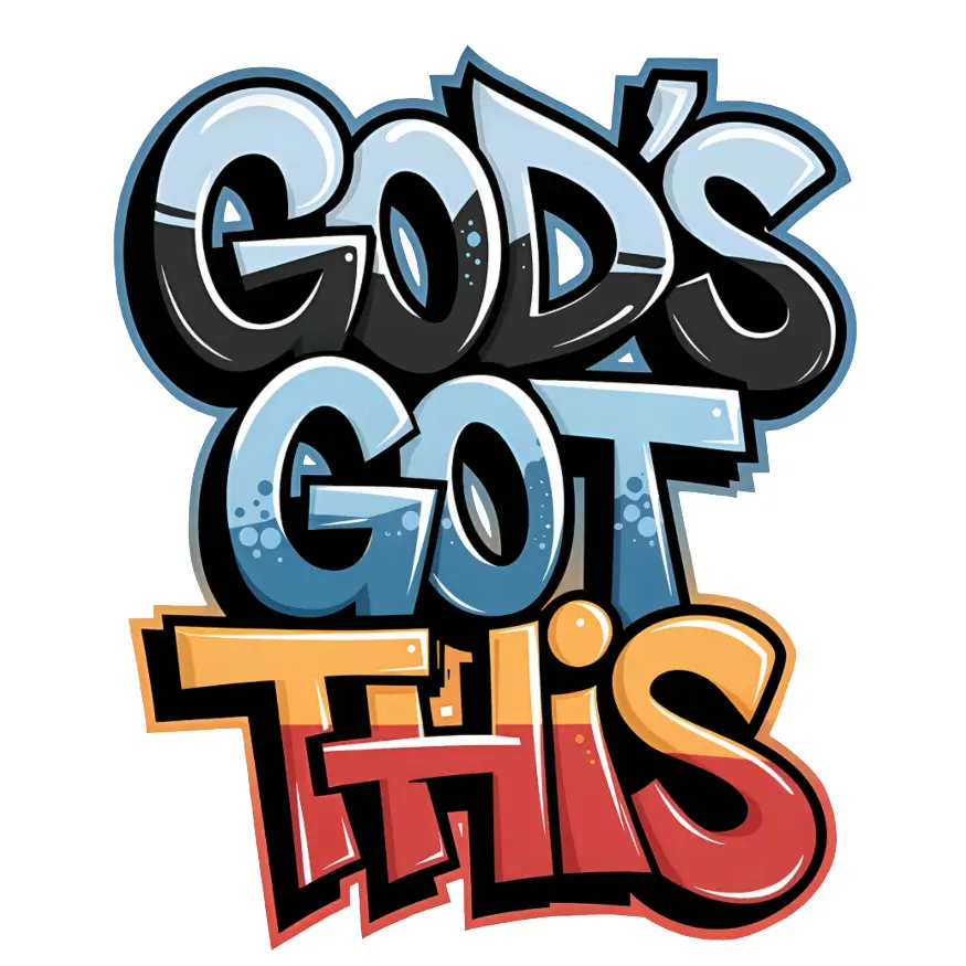 DIY Custom Designs God's Got This Direct-To-Film Printing Transfer, Ready-To-Press for T-Shirts