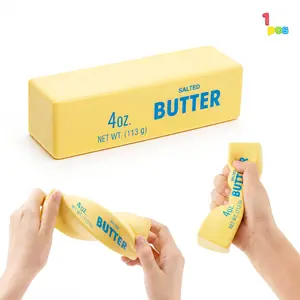 JOYIN Slow Rising Butter Stick Squishy Toy, Stress Balls, Stress Relief & Fidget Toys For Kids and Adults,  Birthday Gifts & Party Favors
