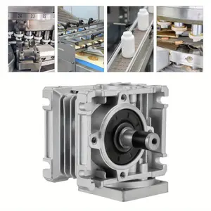 New Nmrv 030 Worm Gear Gearbox Speed Reducer Ratio 10 :1 Stepper 3D printing equipment