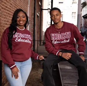 Maroon HBCU Educated Sweatshirt (Unisex)