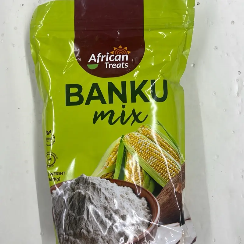 Banku ( Maize & Cassava Mix Flour) Banku ( Maize & Cassava Mix Flour)