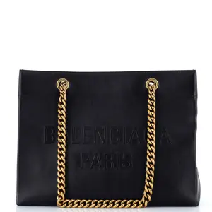 Pre-owned Balenciaga Leather Tote Bags REBAG Duty Free Chain Tote Medium by Rebag