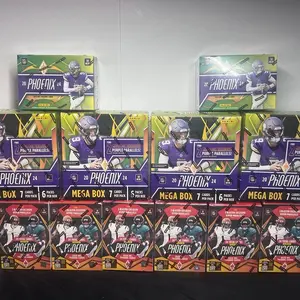 B#13 12 Box PYT 2025 Collectible Sports Cards Packs - 2025 4 Phoenix Megas, 2025 - 6 Phoenix Blasters, 2025 2 Phoenix Blasters, Team-Selection Option, Guaranteed Trading Cards (No Chance-Based Elements)