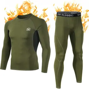 Thermal Underwear for Men, Winter Base Layer Set Tops & Long Johns Winter Ski Cold Weather Gear for Heat RetentionGift