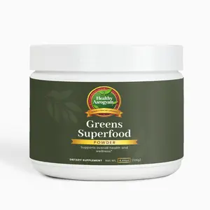 Healthy Aarogyam Greens Superfood Powder - Supports overall health and wellness Healthcare Dietary Supplement Edible Fitness
