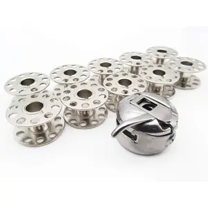 Brand -1PCS Bobbin CASE #200909107 43725 & BOBBINS FIT for  158&385 Sewing Machines