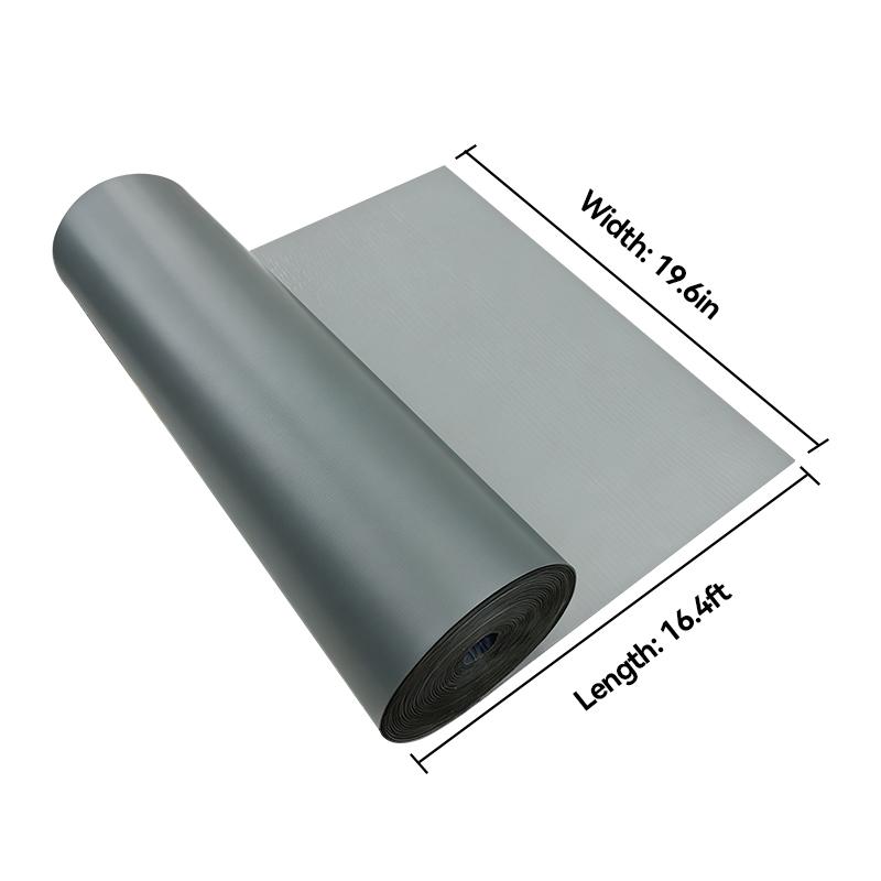 Professional 19.6IN*16.4FT All-Purpose Waterproof Tape for Roof Repairs Siding Boat Hulls Concrete Foundations & More Heavy-Duty Flexible Sealant Provides Superior Leak Protection on Various Surfaces All-Season Durability for Home Commercial Use