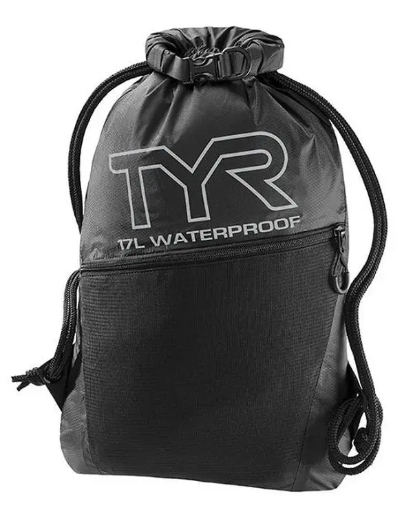 TYR Alliance Unisex Waterproof Sackpack, 17L Waterproof Fabric Functional Backpack for Luggage & Bags Use