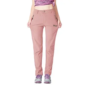 [CLEARANCE] GOPUNE Women's Outdoor Hiking Pants Lightweight Quick Dry Water Resistant Travel Fishing Pants with Pockets