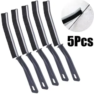 GrimeBuster™ 5-Piece Crevice Cleaning Brush Set – Heavy-Duty Gap & Grout Cleaner with Hard Bristles