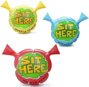 Whoopee Cushion for Kids Over 3 Years,[3 Pcs,9In] Large Cartoon Woopie Cushion Party Favor, Funny Prank Gag Novelty Trick Joke Gift and Toy for Kids Children Office Home