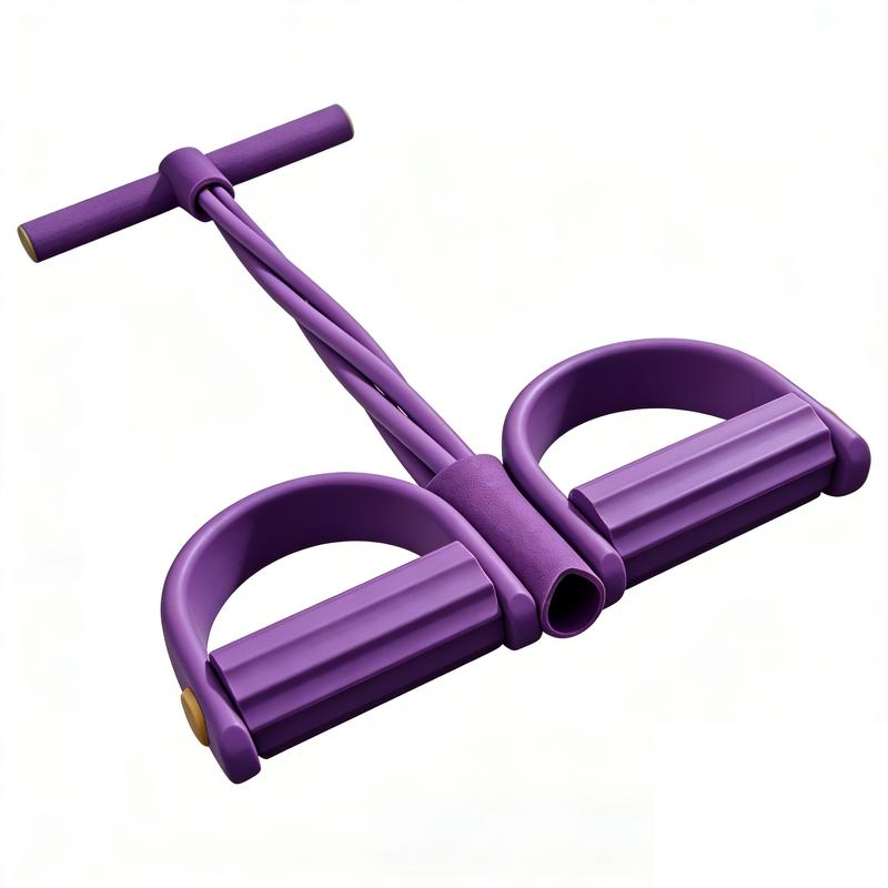 Multifunction Pedal Resistance Trainer with 6 Tubes – Stronger Resistance for Effective Training, Portable Foot Pedal Exerciser for Full-Body Home Workout, Stretching & Fitness Training, exercise belly and arm fat, exercise vest line