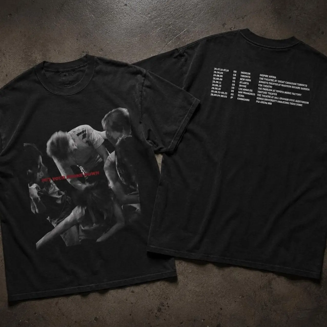 CORTIS Tour T-Shirt, Vintage Kpop Concert Merch, Streetwear Graphic Tee VUA