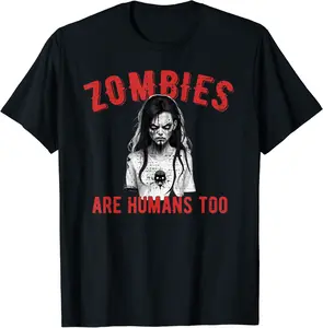 Scary, Spooky Zombie Apocalypse Gear Halloween T-Shirt - Jacobjbt Shop 95B0CF4SRYHG