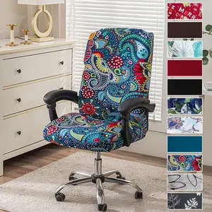 Decorative Design Office Chair Cover, Washable Spandex Slipcover with Durable Zipper, Pet-Friendly & Anti-Dust Seat Protector #TikTokShopHolidayHaul
