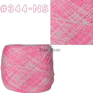 Multi 100g Crystal Crochet Mexican Yarn Thread -Hilo Estambre Cristal #344-NS