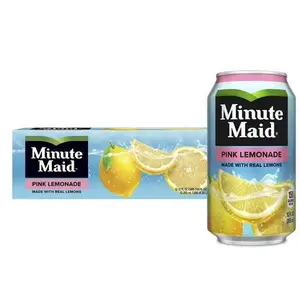Minute Maid Pink Lemonade Fruit Juice, 12 fl oz, 12 Cans