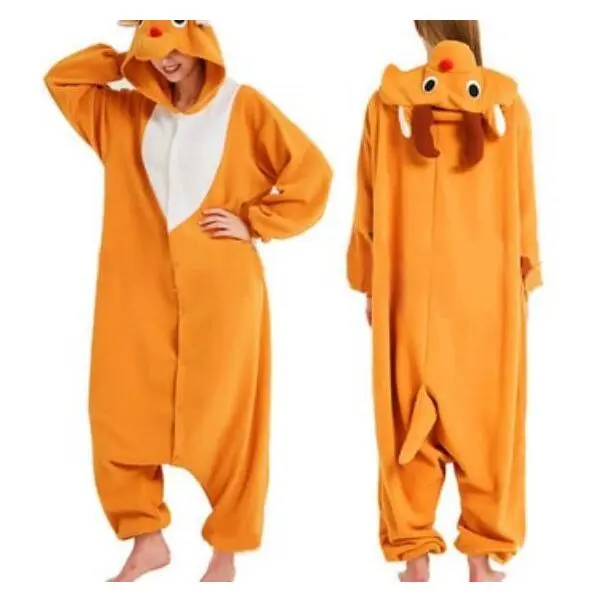 Orange Christmas Deer