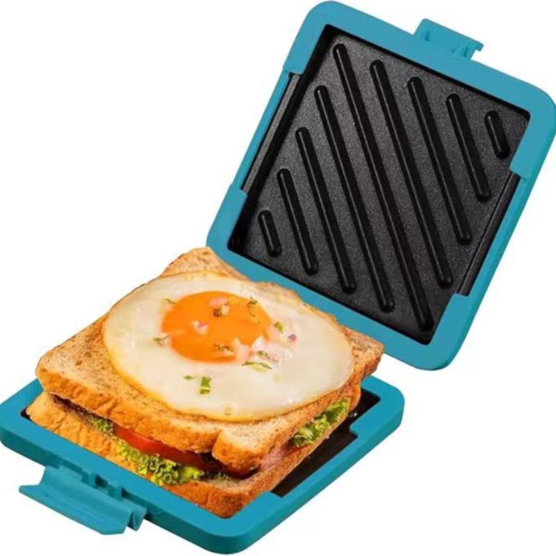 Microwave Toaster Oven, Microwave Sandwich Maker, Toastie Maker, Suitable for Toasts, Waffles, Sandwiches, Multi-Functional Kitchen Appliance