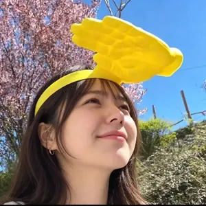 Funny 3D Printed Sun Hat, Outdoor UV Protection Cap, Novelty Summer Accessory, Lightweight & Breathable Design